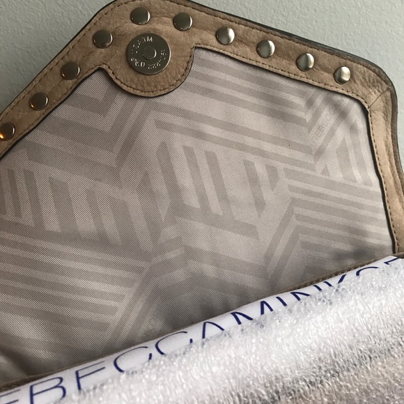 Rebecca Minkoff rose saddle bag studded leather - Picture 5 of 6